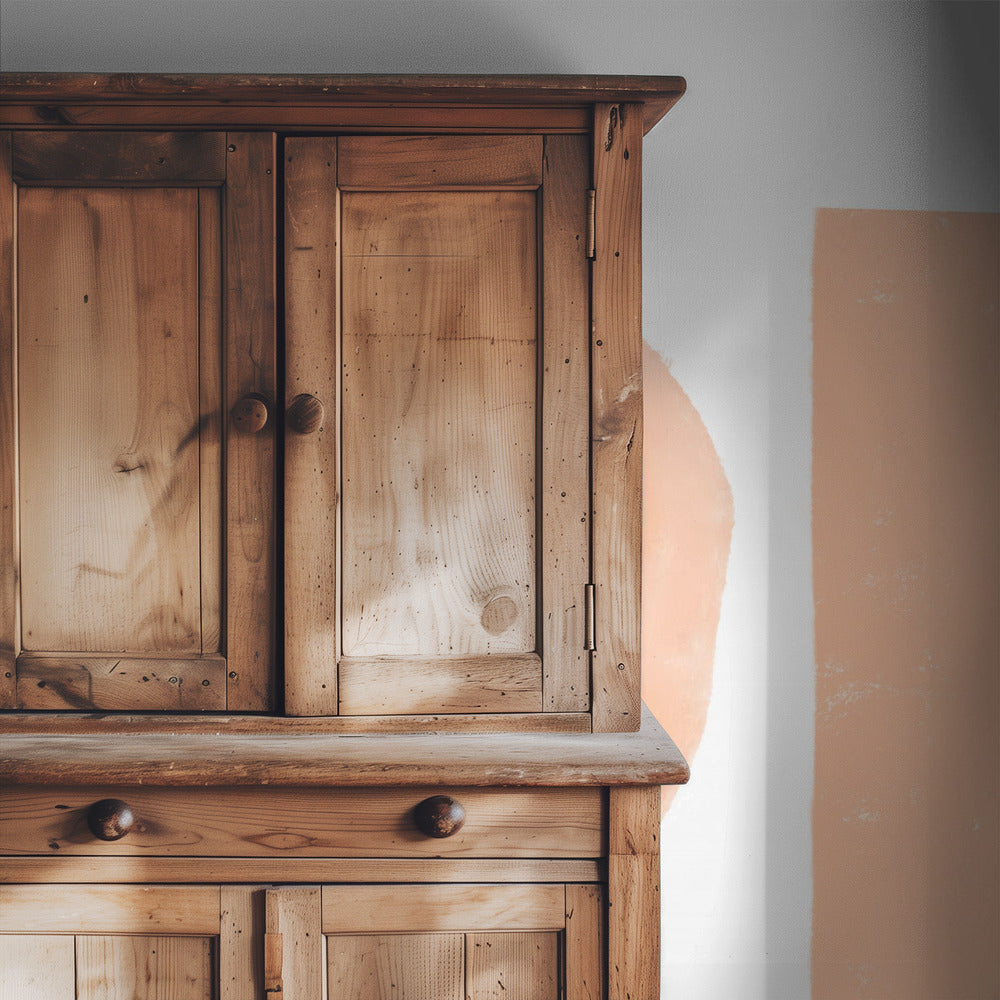 Abstract Shapes Peach | Wallpaper