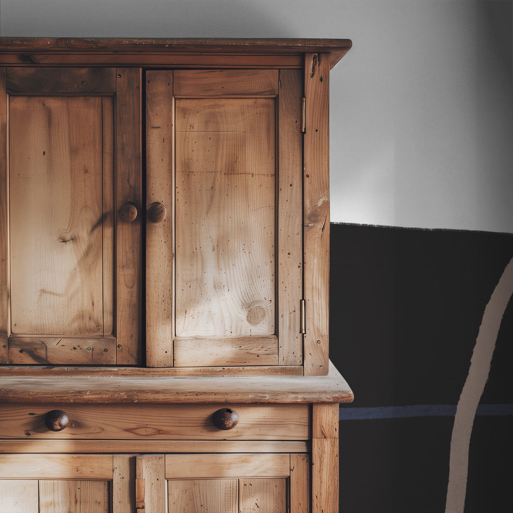 Intersecting Lines And Bold Black Shapes | Wallpaper