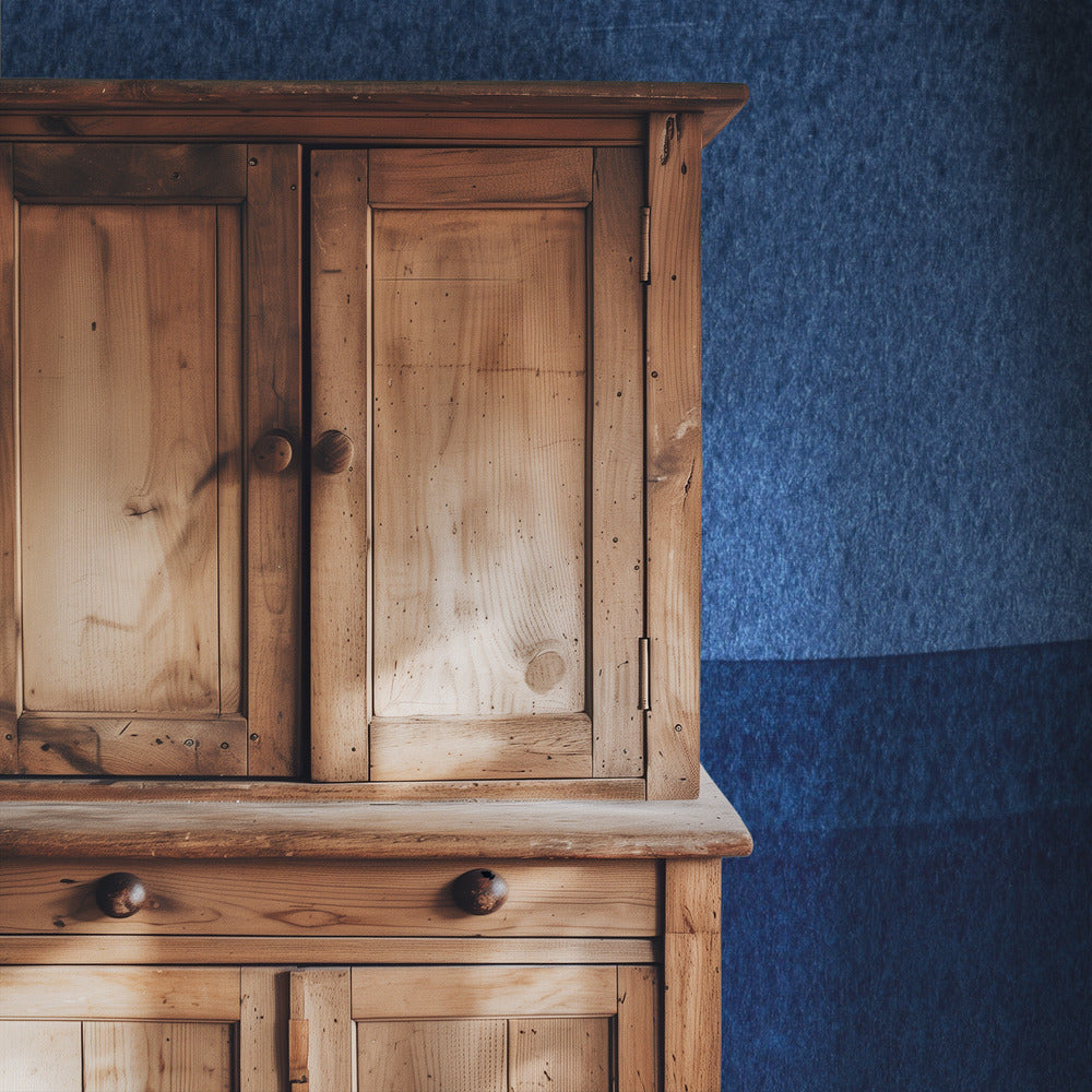 Blue Texture Flowing Vertical Lines | Wallpaper