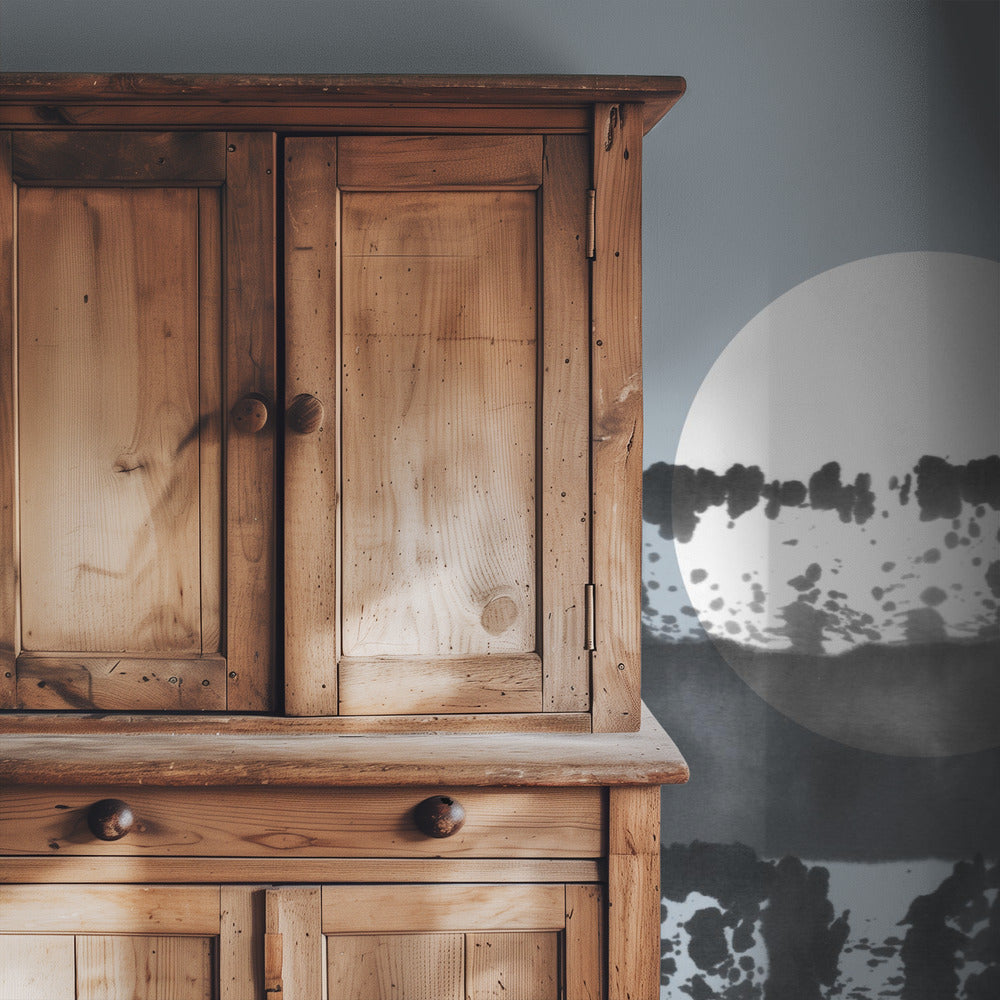 Hidden Moon NÂ°5 | Behind the Horizon | Wallpaper