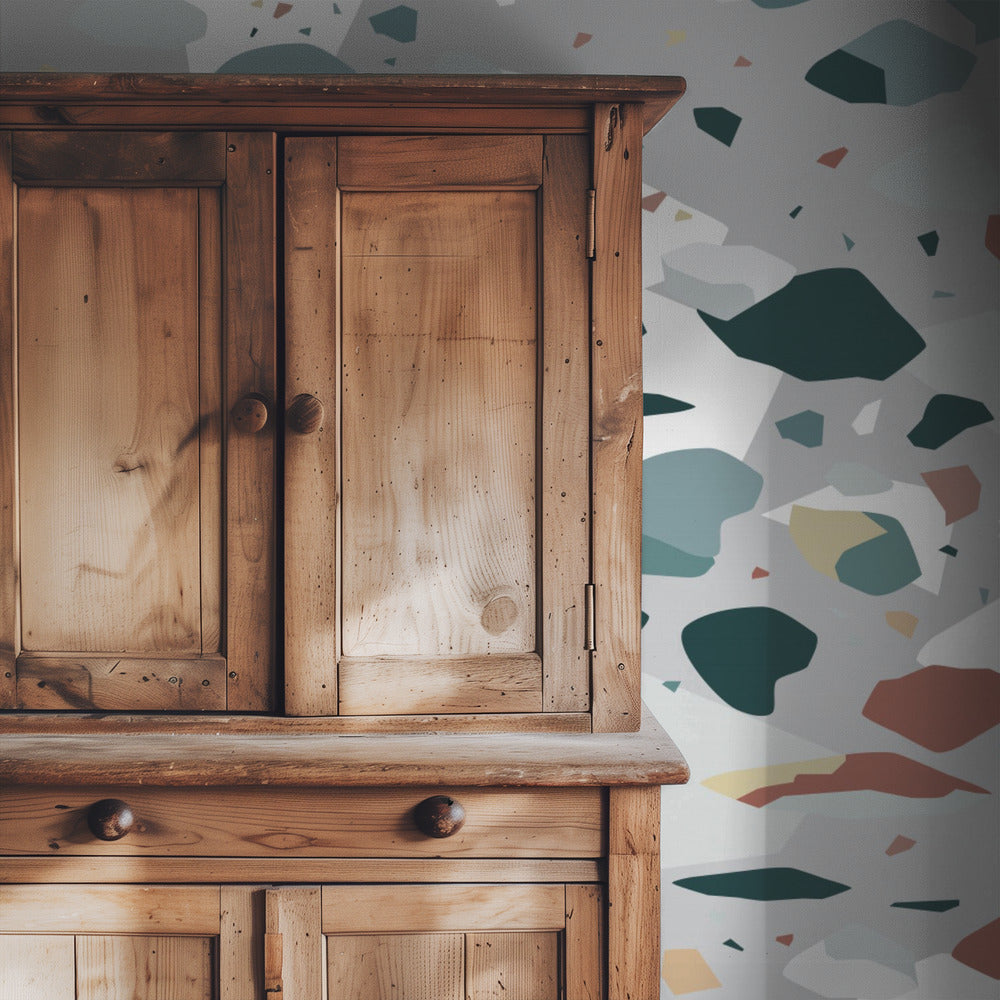 Terrazzo_Grey | Wallpaper