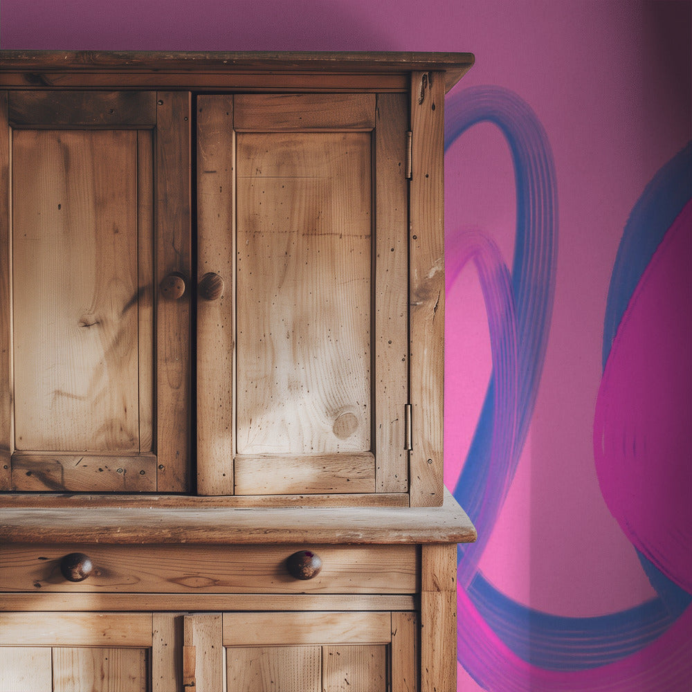 Neon Ribbon Dance | Wallpaper