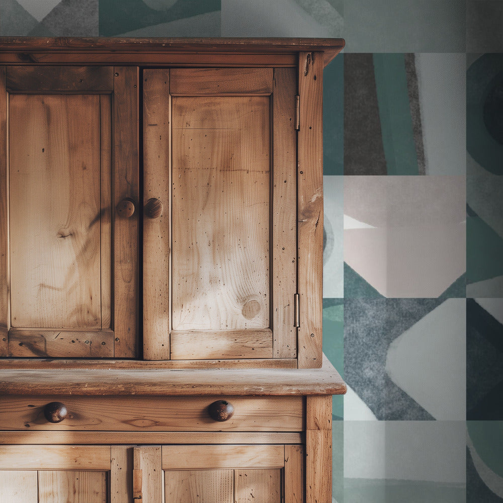 Harmony Of Geometric Abstraction | Wallpaper