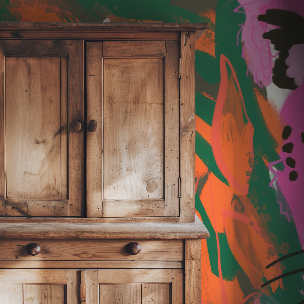 Pink Cheetah Duo | Wallpaper