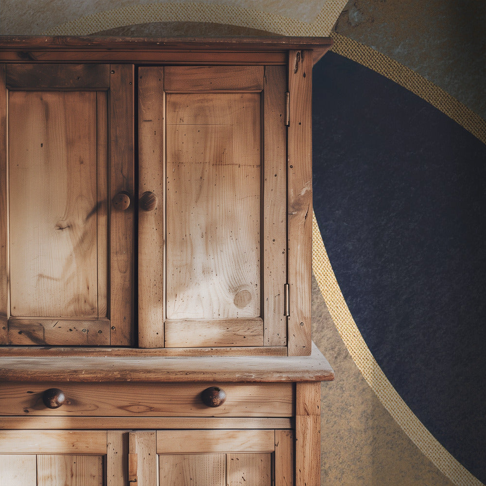 Abstract Circles With Gold 1 | Wallpaper