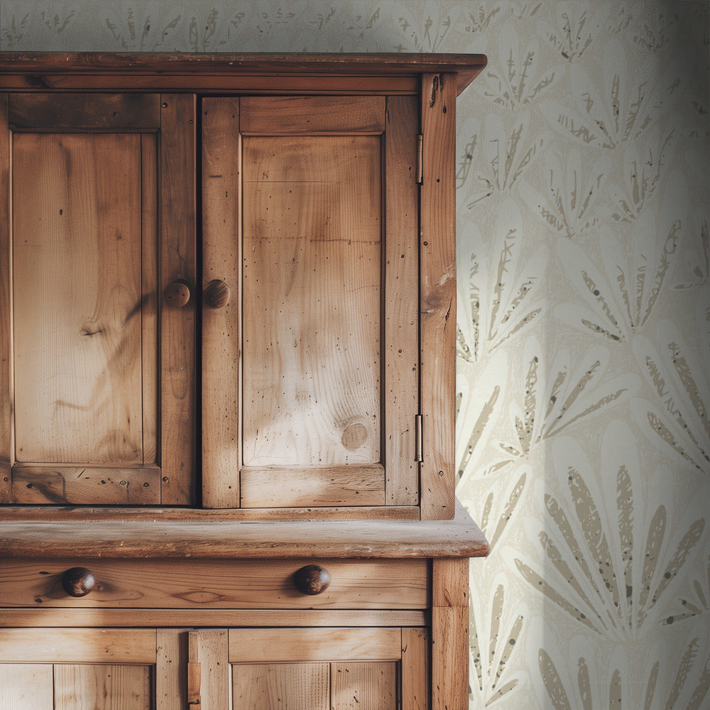 calming essentials meadow neutral white | Wallpaper