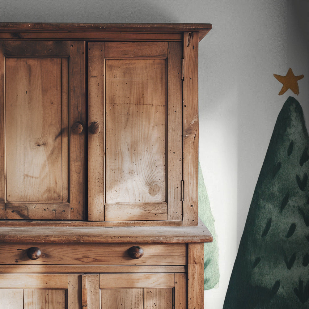 Whimsical Pines | Wallpaper