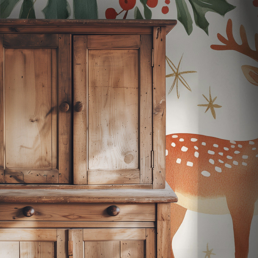 Enchanted Forest Deer | Wallpaper