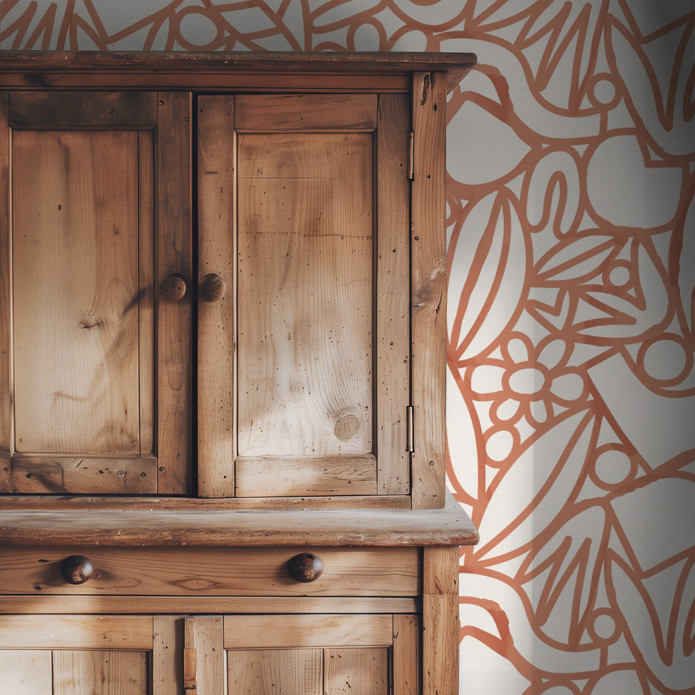 Floral Harmony | Wallpaper