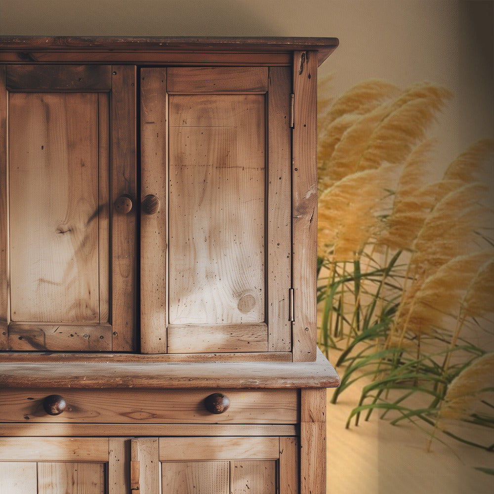 Pampas Grass in Sand Dune | Wallpaper