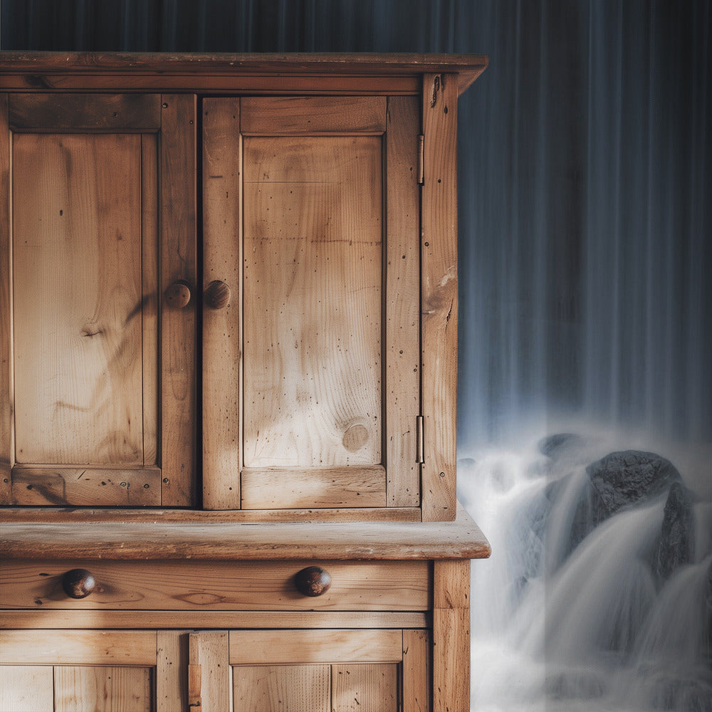 The Blue Curtain | Wallpaper