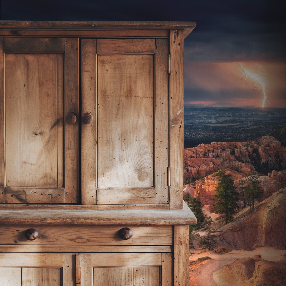 Lightning over Bryce Canyon | Wallpaper