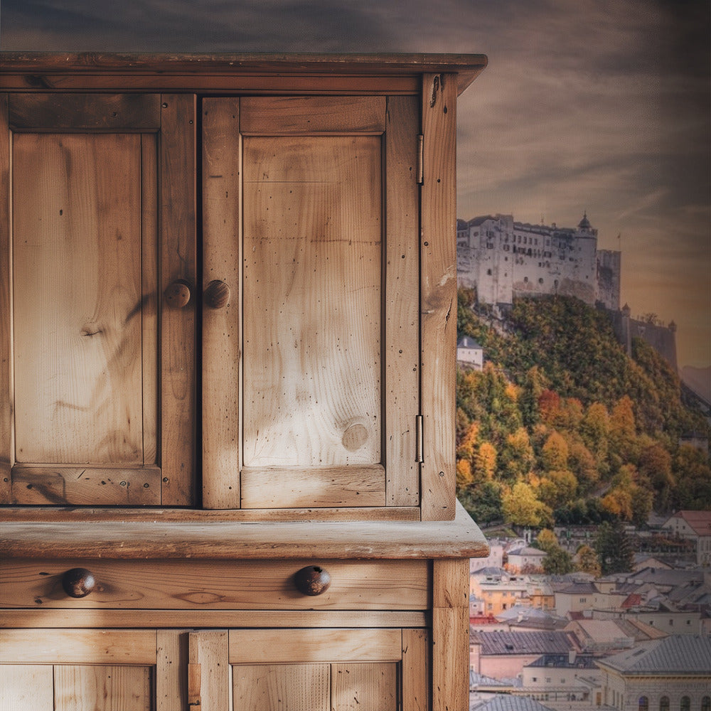 Salzburg in Fall Colors | Wallpaper