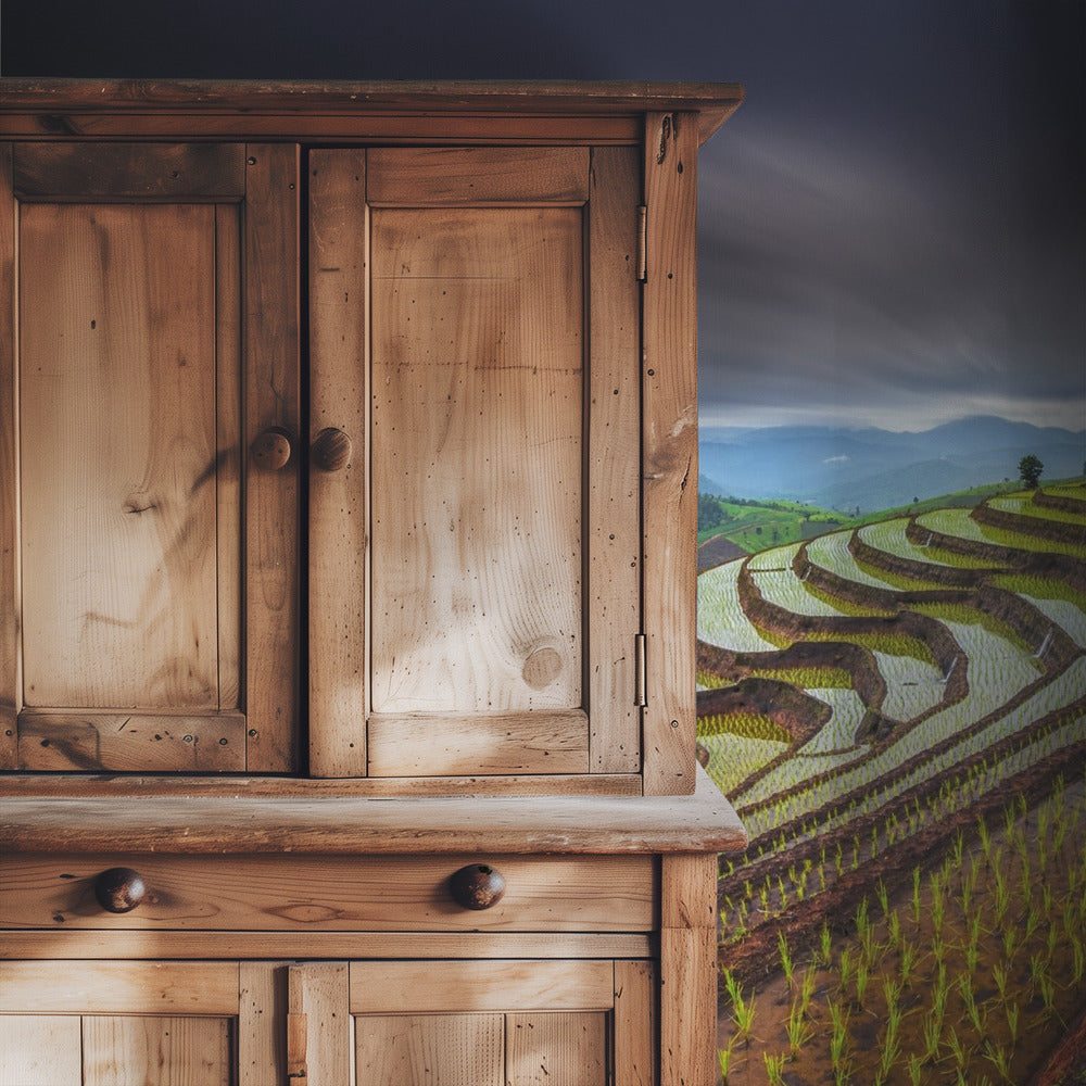 Unseen Rice Field | Wallpaper