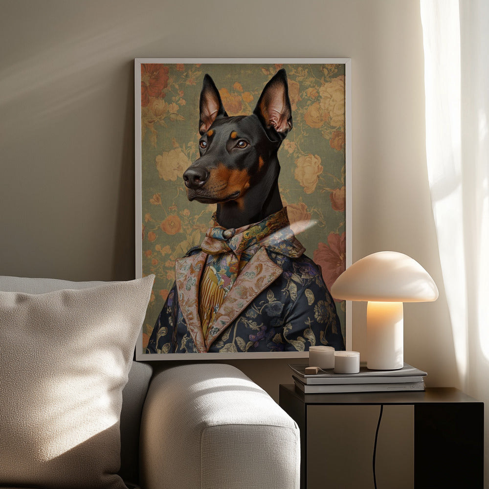 The Distinguished Doberman | Poster