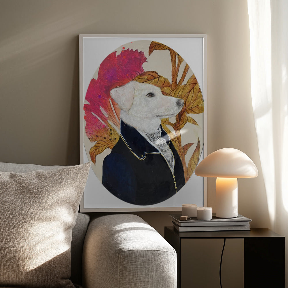 Regal Canine Portrait | Poster