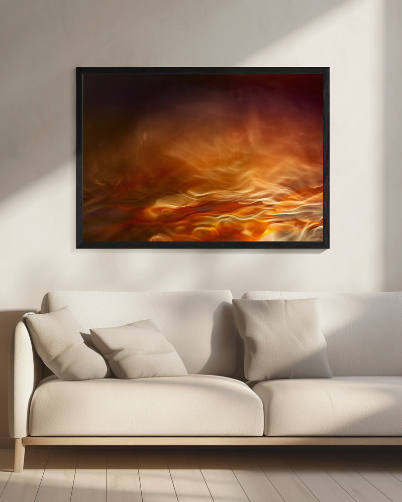 Burning water | Canvas