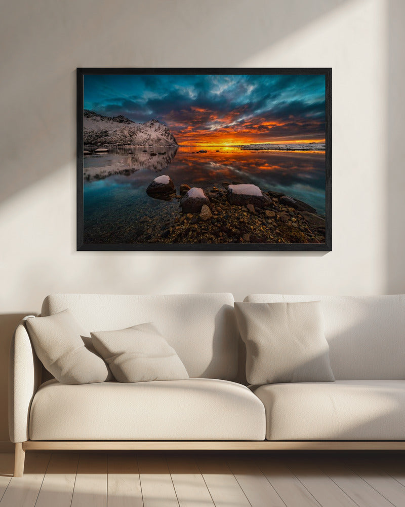 sky on fire | Canvas