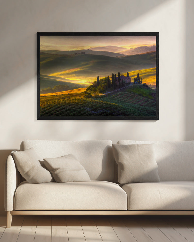 Of green and gold | Canvas