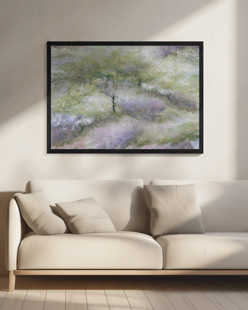 Flowering heather | Canvas