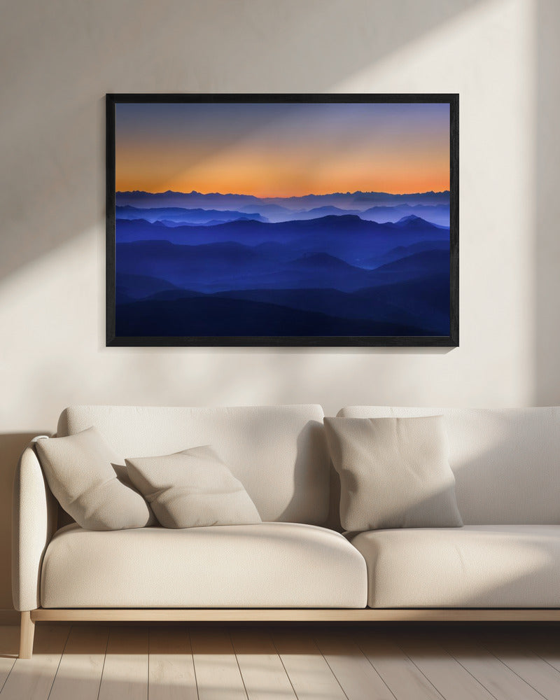 Misty Mountains | Canvas
