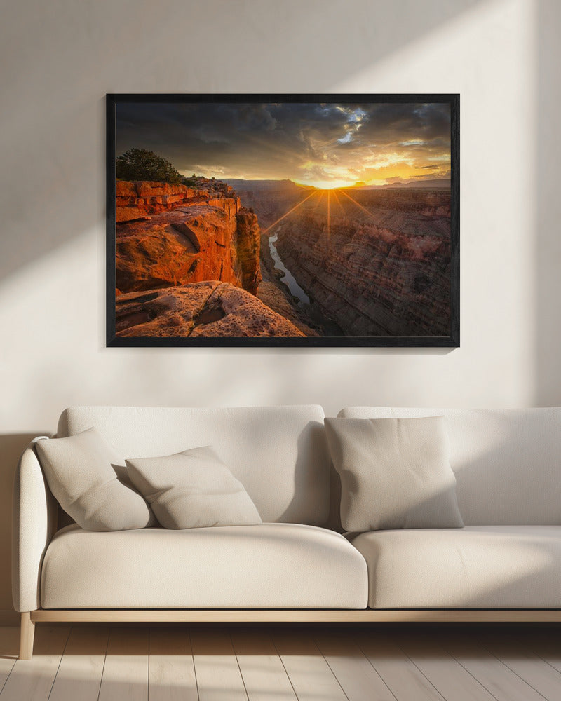 Sunrise Over The Grand Canyon | Canvas