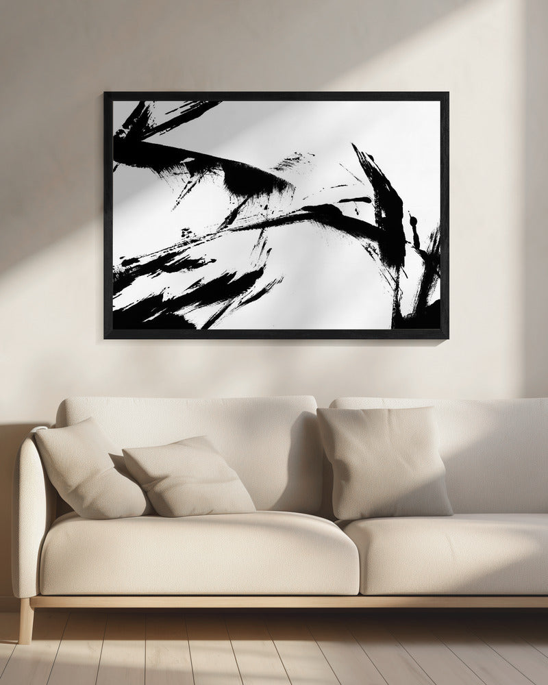 Feathery Streak | Canvas
