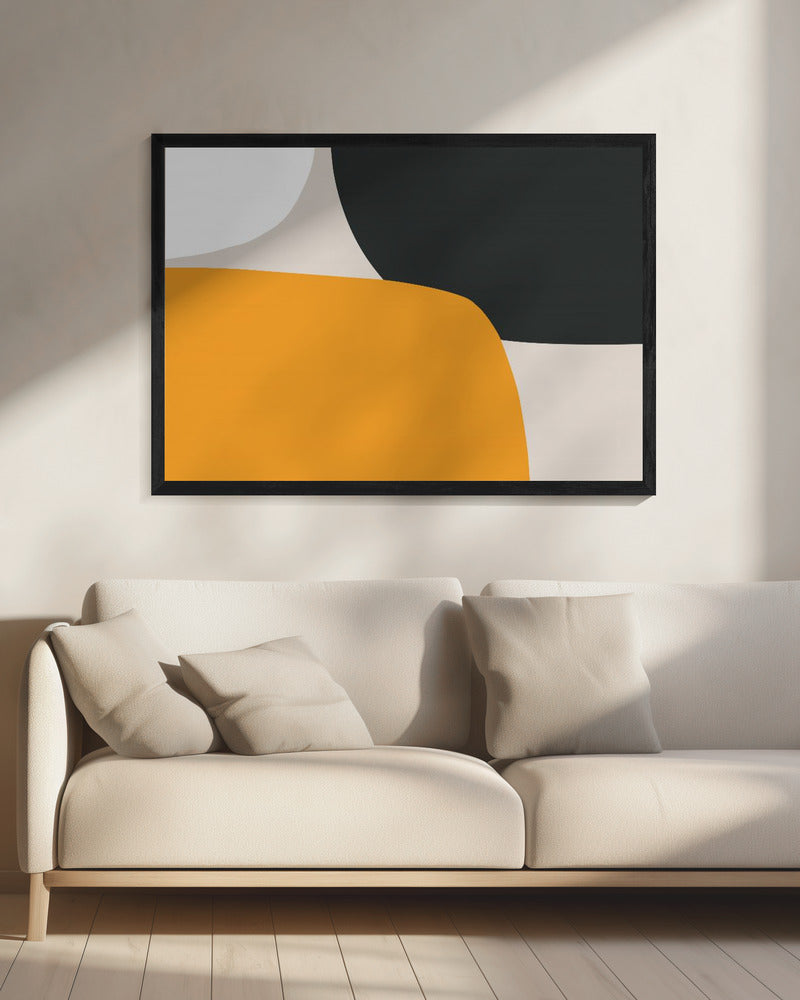 Bold Geometric Shapes | Canvas