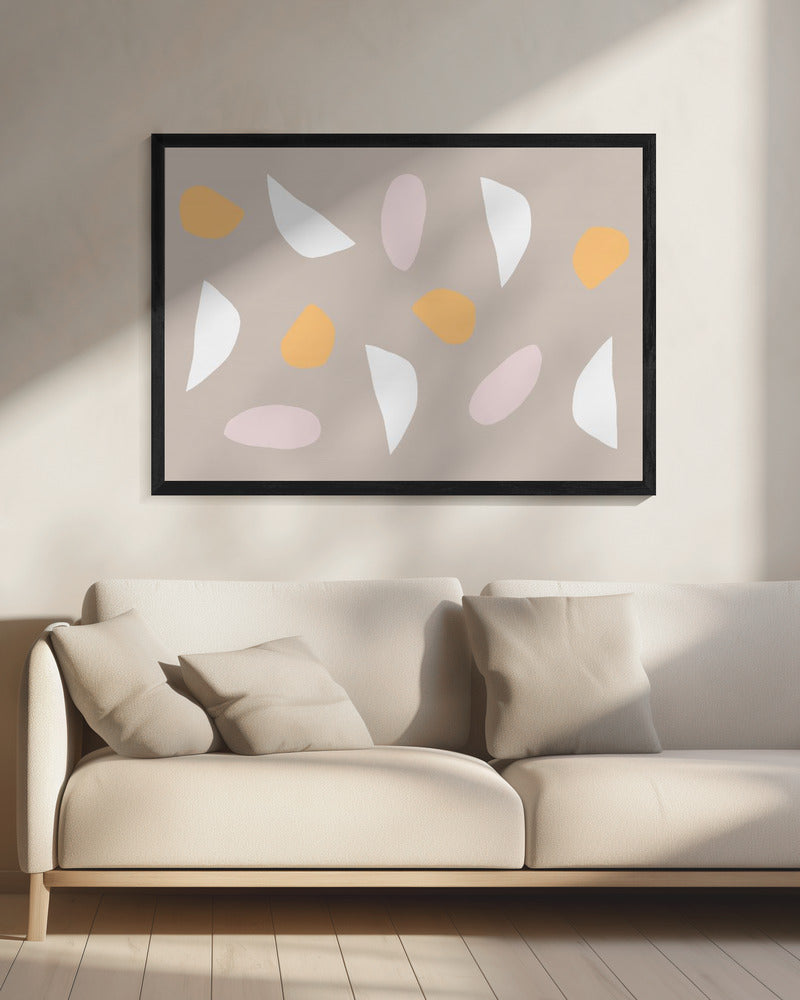 Minimalist Pastel Shapes | Canvas