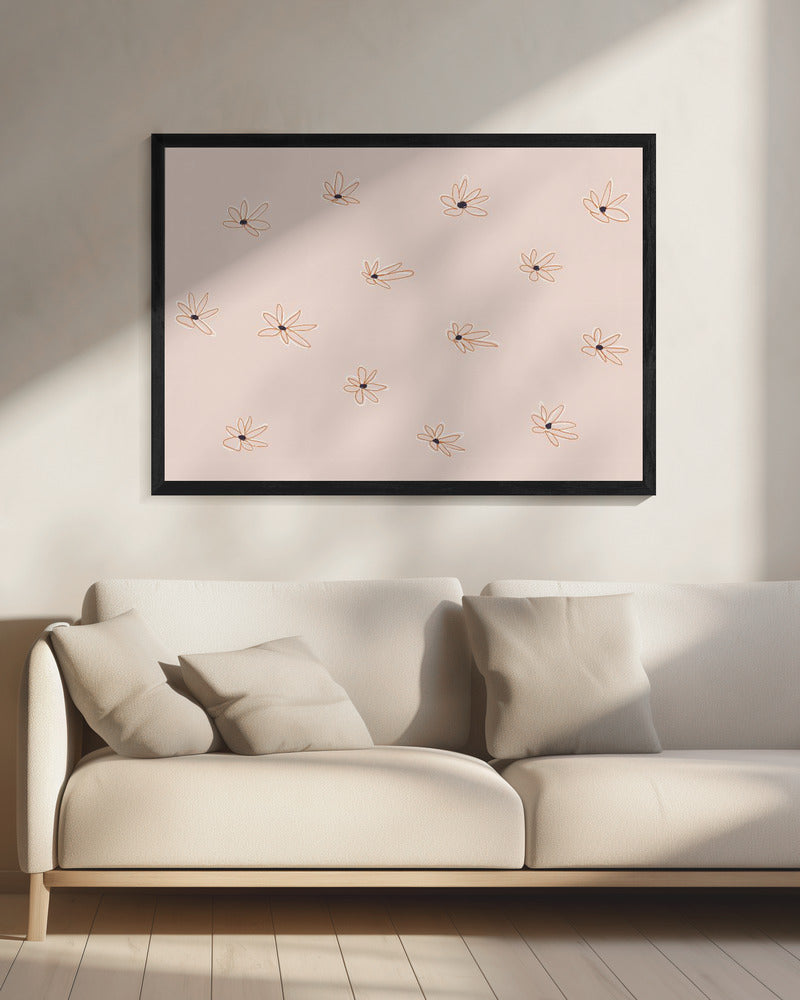 Minimalist Daisy Patterns | Canvas