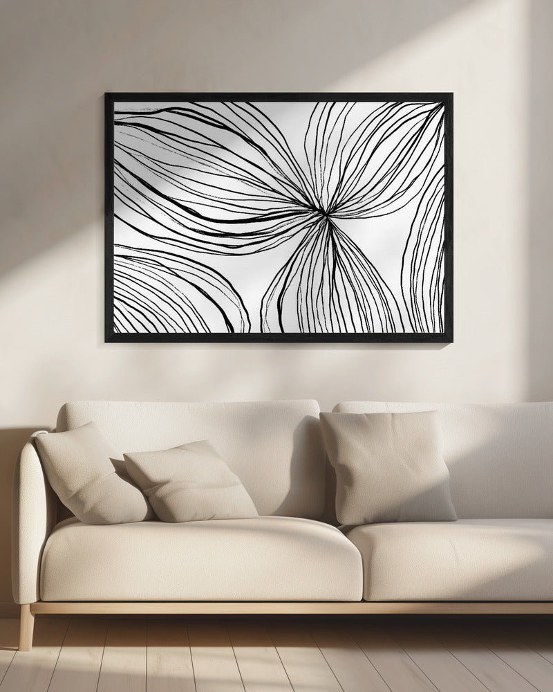 Flowing Petals | Canvas
