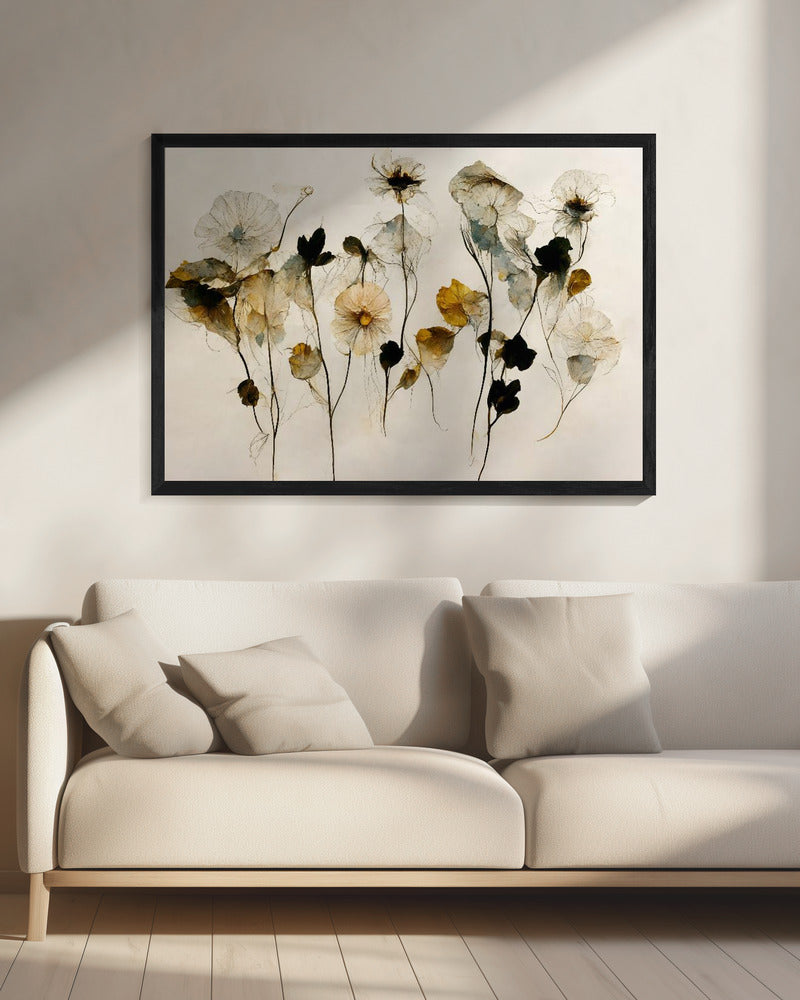 Beautiful Dry Flowers | Canvas