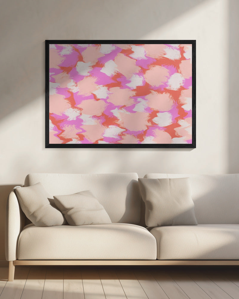 Floral Dream Waves | Canvas