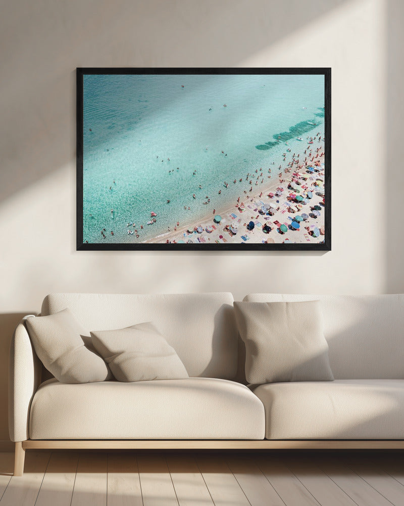 Busy Beach | Canvas