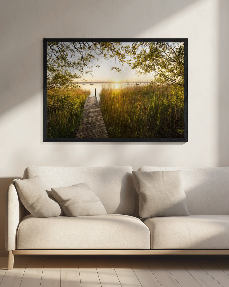 Golden Jetty | Canvas