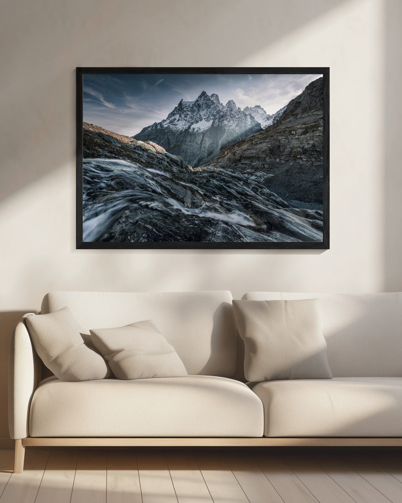Monochrome Mountain | Canvas
