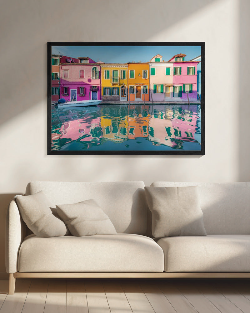 Colored Burano | Canvas