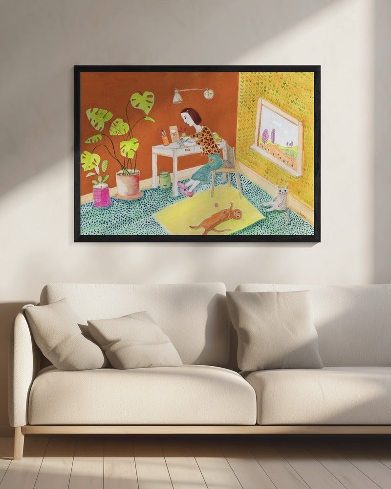 Life with Cats | Canvas