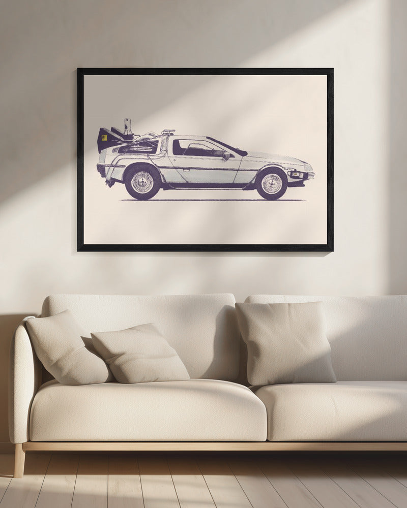 Delorean | Canvas