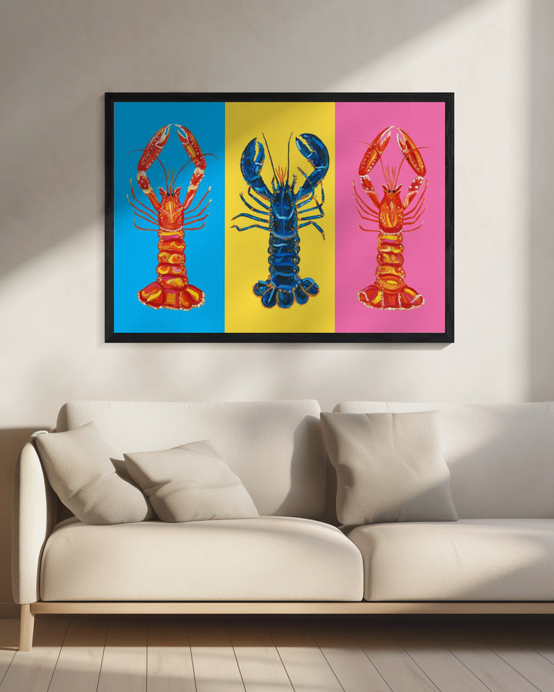 Lobster Langoustines Pop Art | Canvas