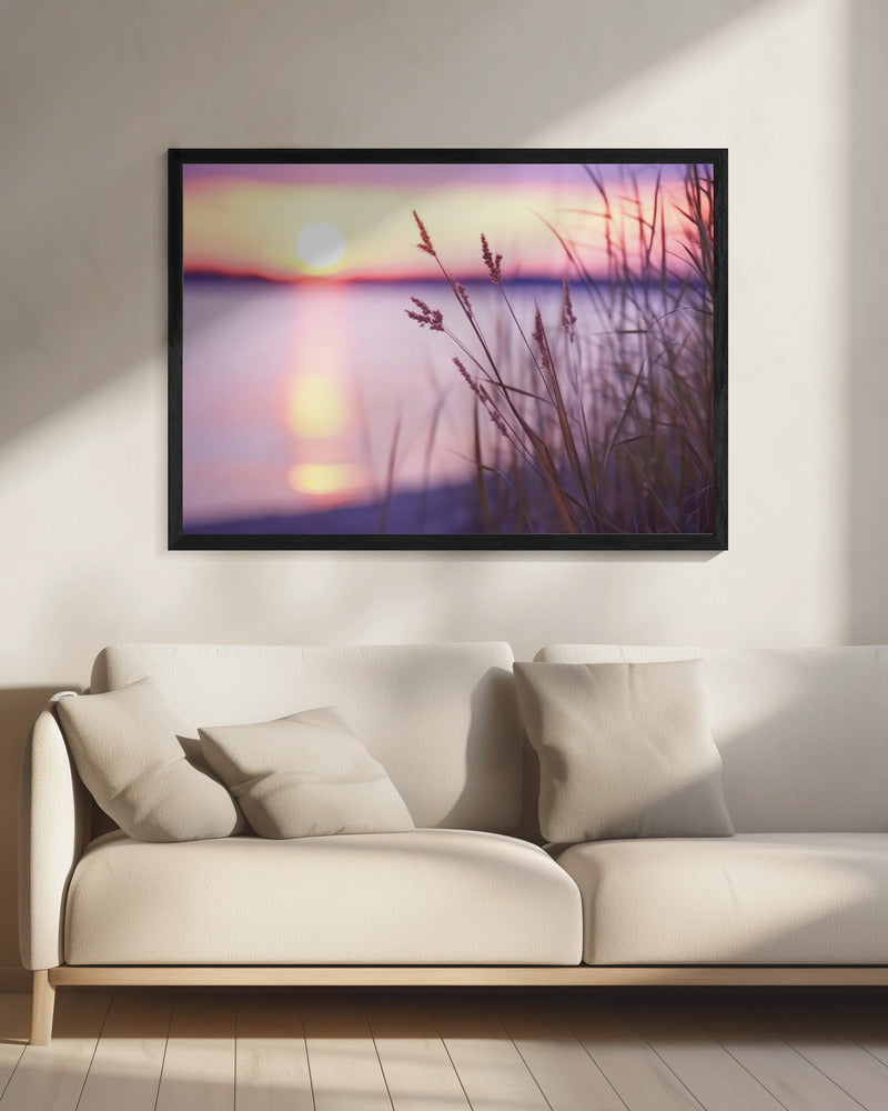 Serene Sunset Glow | Canvas