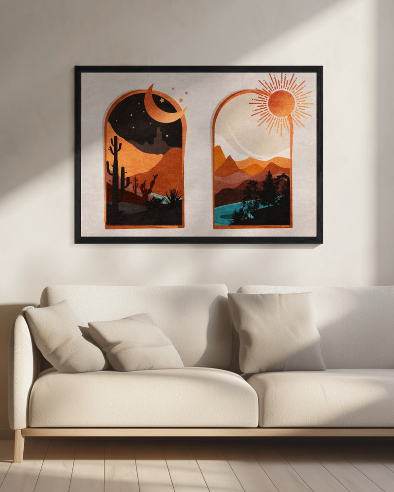 Desert's Dawn &amp; Dusk | Canvas