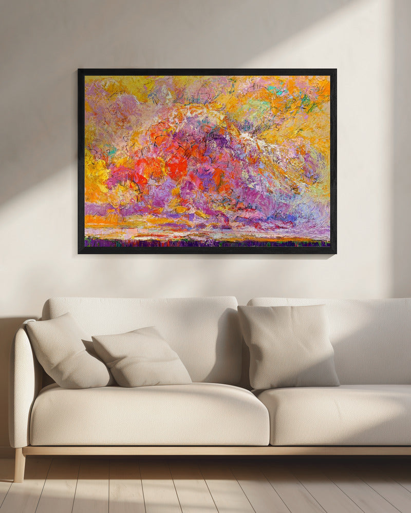 Expressionist Colorful Abstract | Canvas