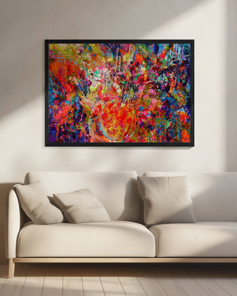 Ethereal Blossom Glow | Canvas