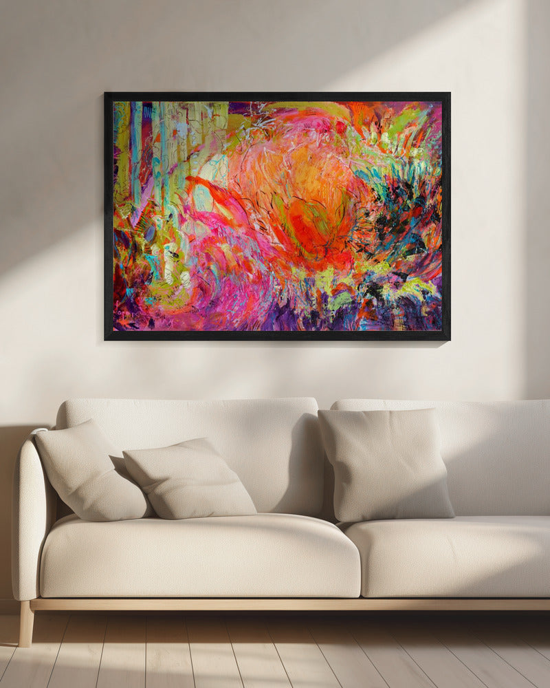Vivid Petal Whispers | Canvas
