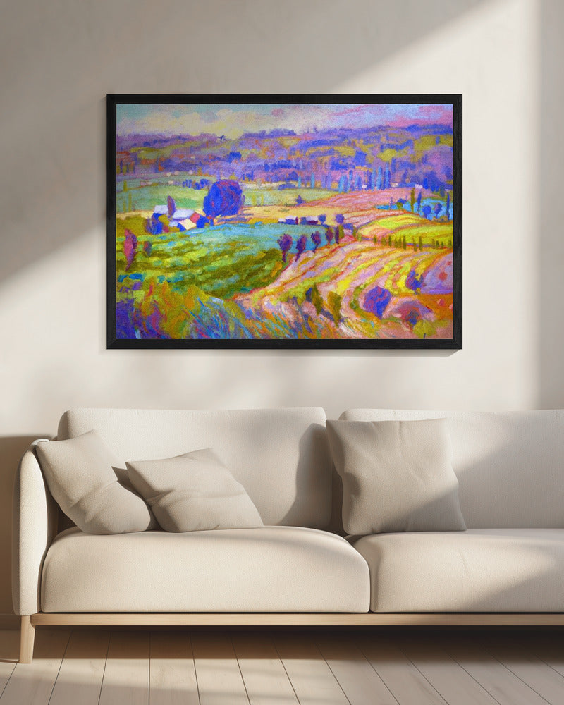Vibrant Countryside | Canvas
