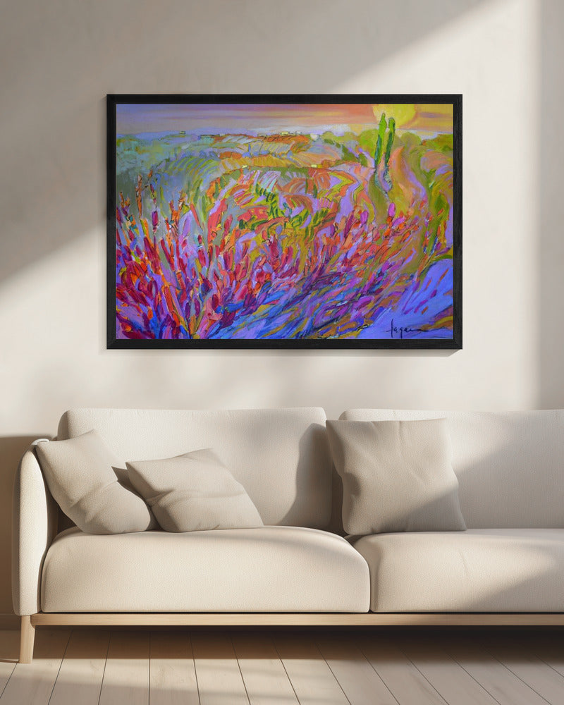 Vivid Colors And Delicate Petals | Canvas