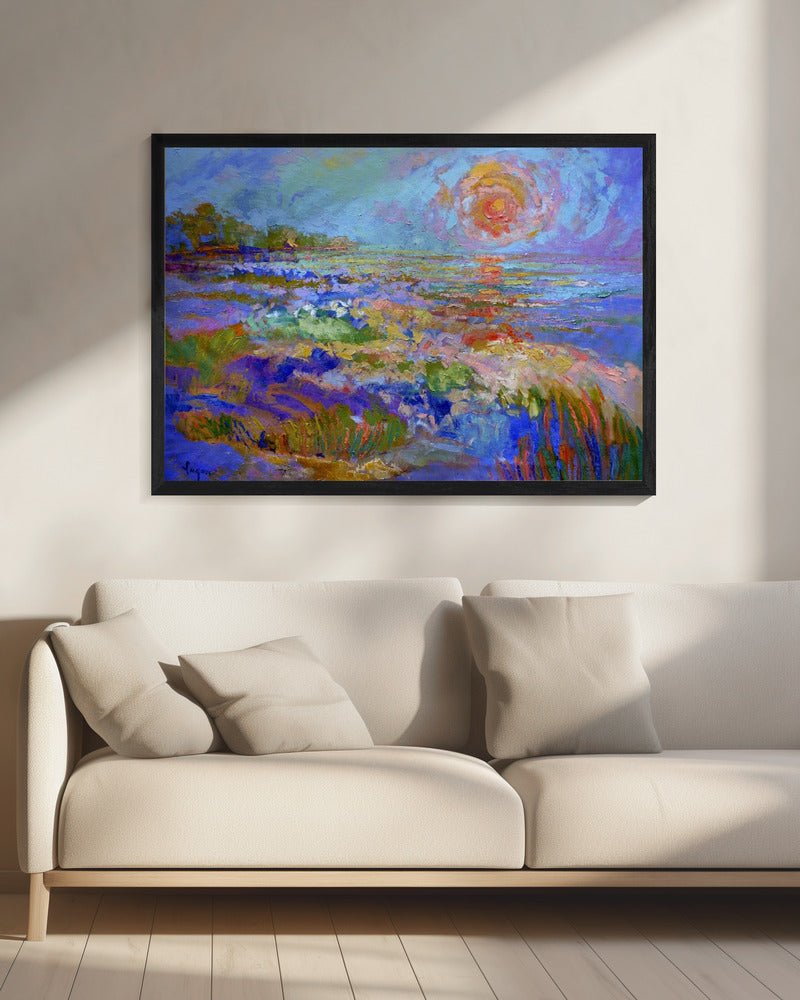 Vivid Horizon Glow | Canvas