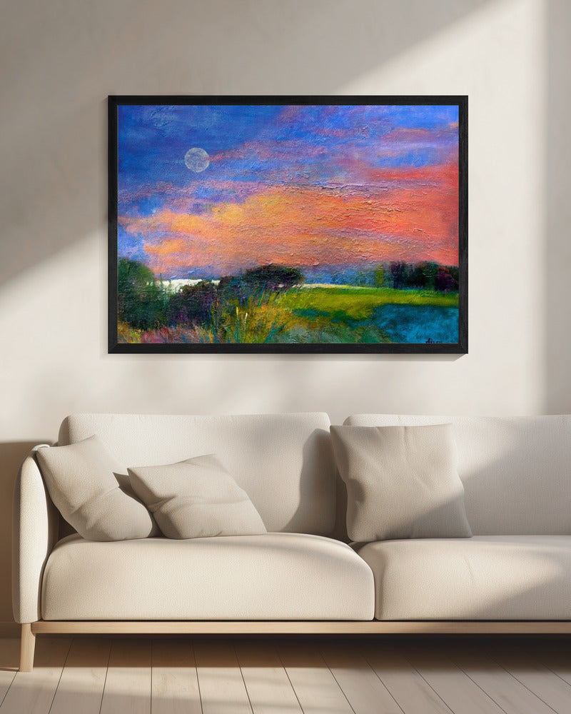 Moonlit Horizon | Canvas