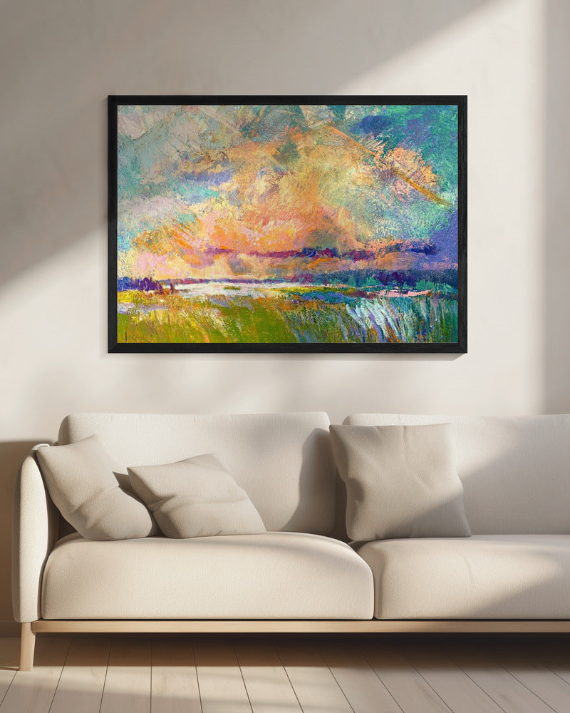 Glowing Skyline | Canvas